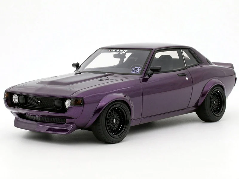 2015 Toyota Celica (RA24) Restomod Midnight Purple Metallic Limited Edition to 2000 pieces Worldwide 1/18 Model Car by Otto Mobile - Toyota Models
