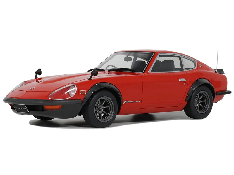 1972 Nissan Fairlady 240ZG RHD (Right Hand Drive) Grand Prix Red Limited Edition to 3000 pieces Worldwide 1/18 Model Car by Otto Mobile - Nissan Models