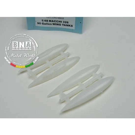 Ozmods CONV4805 1/48 RAAF Macchi MB326H 90 Gallon Tanks for Italeri kit - Model Planes