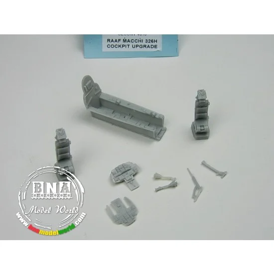 Ozmods CONV4810 1/48 RAAF Macchi 326 Cockpit Upgrade Set - Model Planes