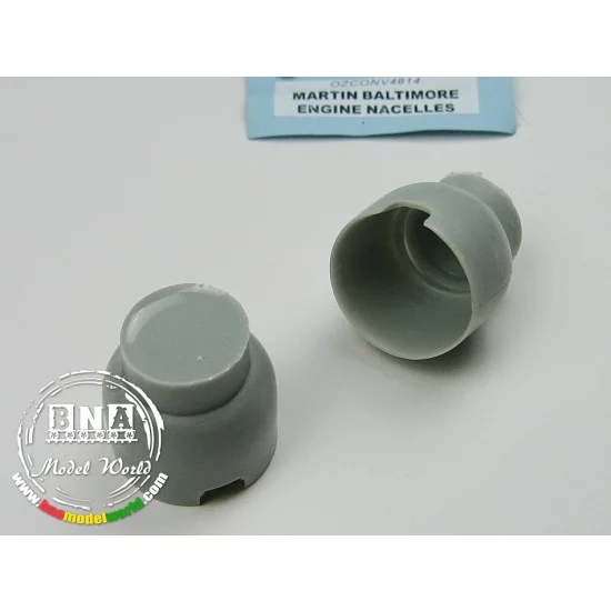 Ozmods CONV4814 1/48 Martin Baltimore Engine Corrected Nacelles / Cowlings for Classic Airframes - Model Planes