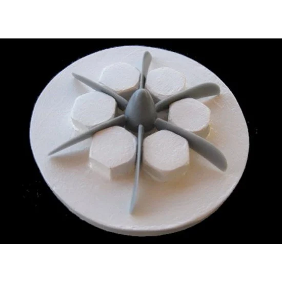 Ozmods CONV7214 1/72 Assembly Jig for Lockheed C-130J Scimitar Prop Blades