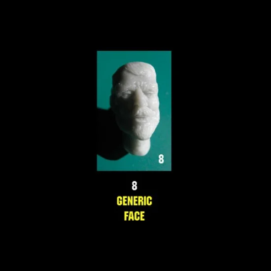 Ozmods HEAD008 120mm (1/16) Head - Generic Face