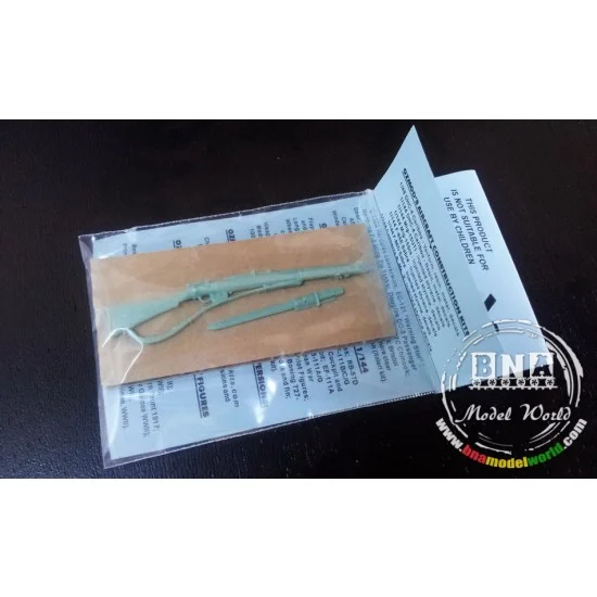Ozmods MIL001 1/16 Lee Enfield .303 Rifle set (Resin) - Model Figures