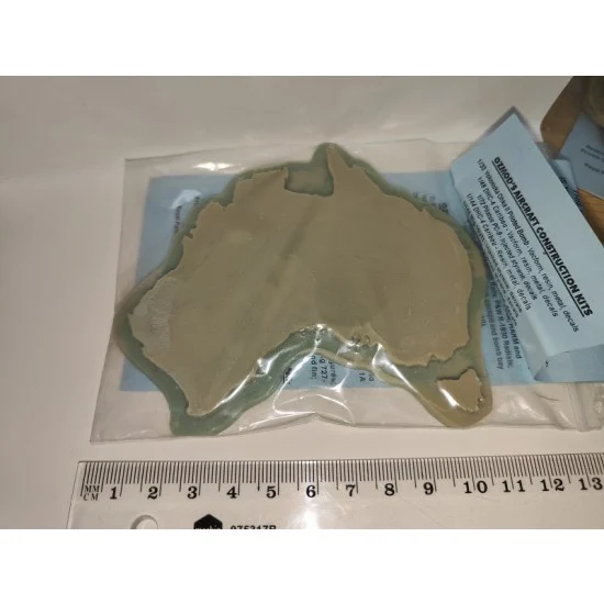 Ozmods OMXX-1 Display Base for 1/144 Miniatures - Australian Continent