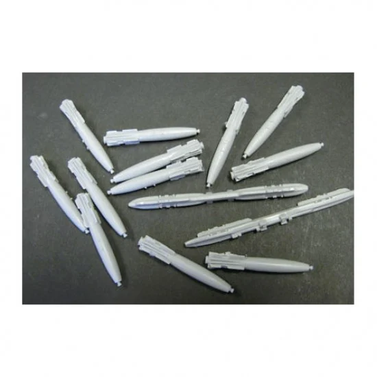 Ozmods SDA48014 1/48 F-111 BRUs (2pcs) with Mk 82/Mk 15 Snakeye Bombs (12pcs)