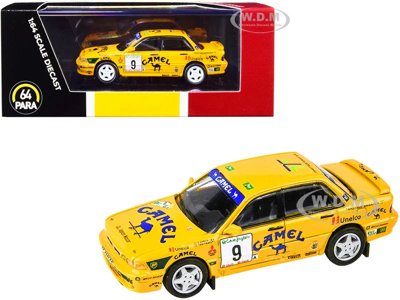 Mitsubishi Galant VR-4 #9 S. Garcia - A. Ponce Rally El Corte Ingles (1995) 1/64 Diecast Model Car by Paragon Models