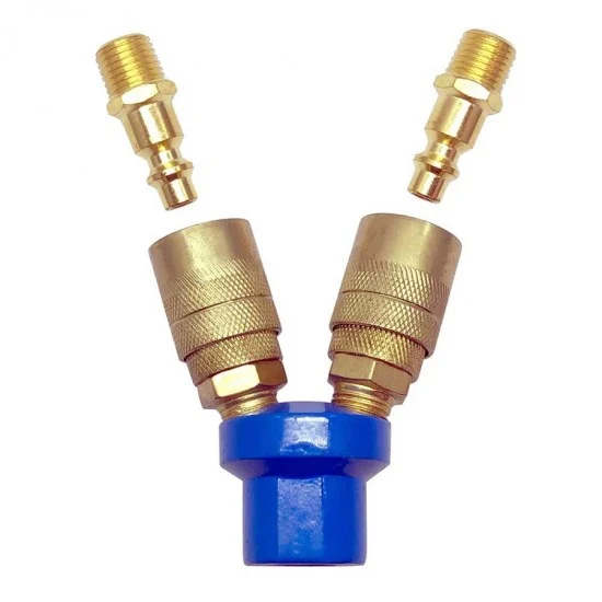 Paasche QM-2 2 Outlet Manifold with Quick Disconnect Fittings