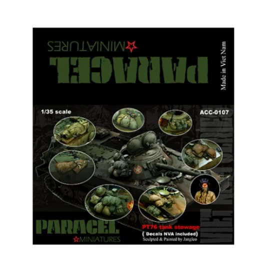 Paracel Miniatures AC0107 1/35 PT76 Tank Stowage for Trumpeter and other kits - Military Vehicles & Tanks