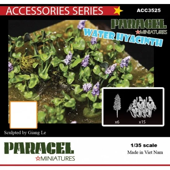 Paracel Miniatures ACC3525 1/35 Water Hyacinth - Scenics & Diorama