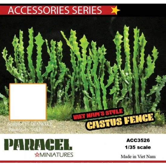 Paracel Miniatures ACC3526 1/35 Castus Fence in Vietnam - Scenics & Diorama