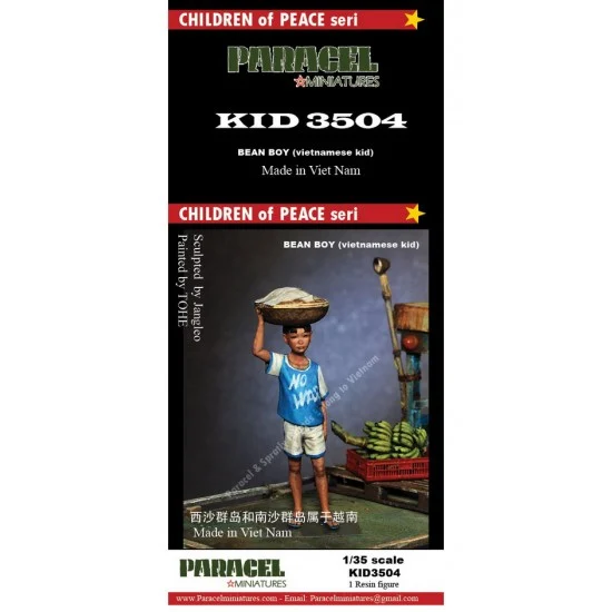 Paracel Miniatures KID3504 1/35 Vietnamese Kid - Bean Boy