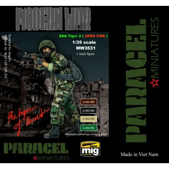 Paracel Miniatures MW3531 1/35 SAA Vol.2 - Open Fire
