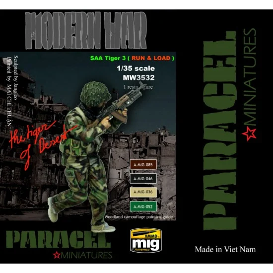 Paracel Miniatures MW3532 1/35 SAA Vol.3 - Run and Load
