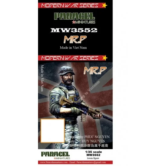 Paracel Miniatures MW3552 1/35 COD Modern Warfare Captain John Price - Model Figures