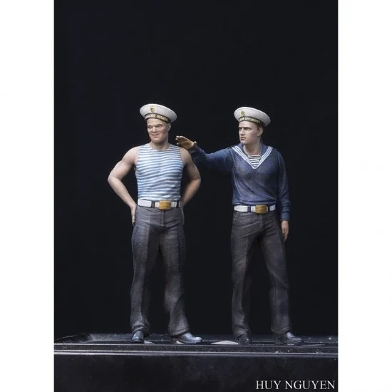 Paracel Miniatures MW3554 1/35 Modern War Soviet Sailors (2 figures) - Model Figures
