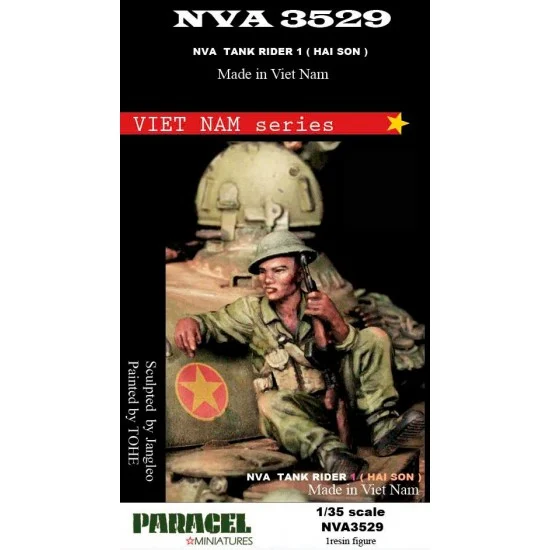 Paracel Miniatures NVA3529 1/35 Vietnam Series NVA Tank Rider Vol.1 - Hai Son