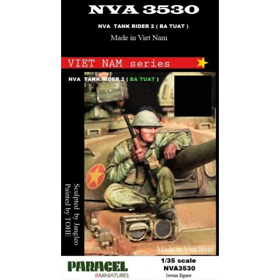 Paracel Miniatures NVA3530 1/35 Vietnam Series NVA Tank Rider Vol.2 - Ba Tuat