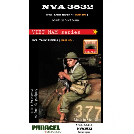 Paracel Miniatures NVA3532 1/35 Vietnam Series NVA Tank Rider Vol.4 - Nam Ho