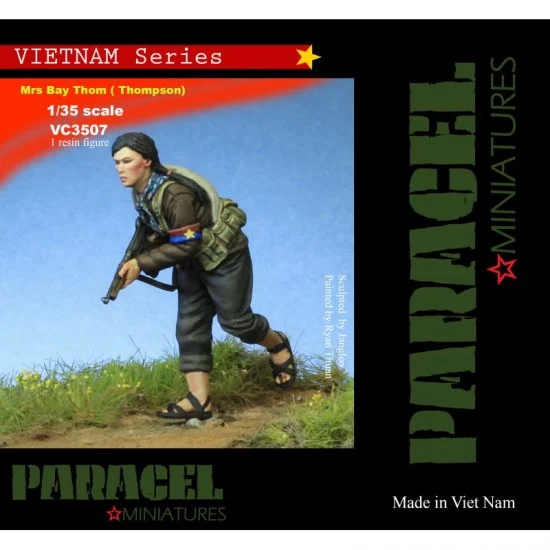 Paracel Miniatures VC3507 1/35 Vietnam Series - Viet Cong Guerrilla "Mrs. Bay Thompson"