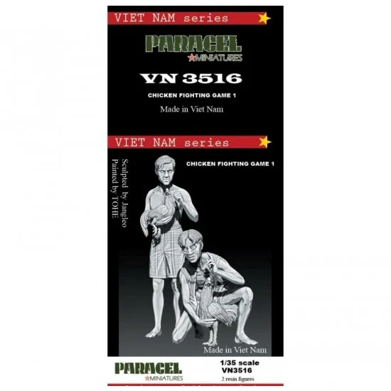 Paracel Miniatures VN3516 1/35 Vietnam War Chicken Game #1 (2 figures) - Model Figures