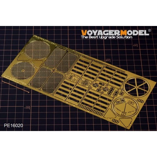 Voyager PE16020 1/16 WWII German Panther G/Jagdpanther G2 Grills Set for Tamiya #56022/56024 - Military Vehicles & Tanks