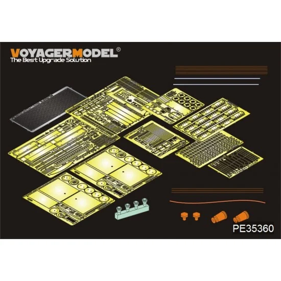Voyager PE35360 1/35 WWII Russian T-34/85 Detail-up Set for AFV Club kit #35144