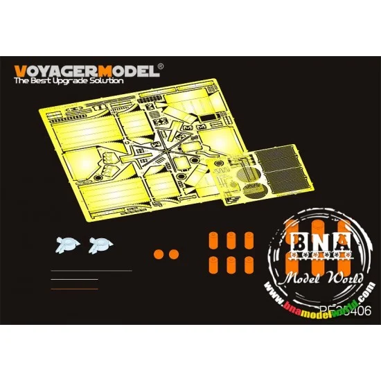 Voyager PE35406 Photoetch for 1/35 WWII German VK1602 Leopard for HobbyBoss #82460 - Military Vehicles & Tanks