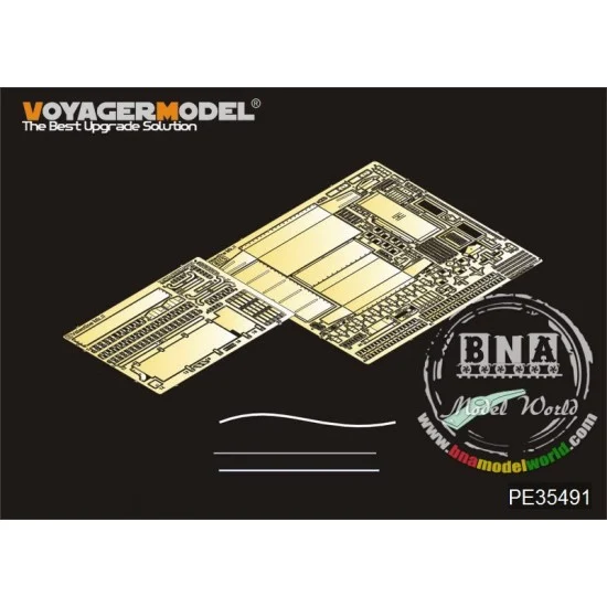 Voyager PE35491 1/35 WWII British Valentine Mk.II Infantry Tank Basic PE set for AFV Club 35185 - Military Vehicles & Tanks
