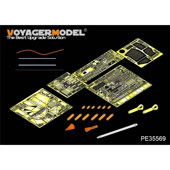 Voyager PE35569 1/35 SdKfz.161/3 37mm Flak Auf FGST.PzKpfw.IV(Sf) Mobelwagen Detail Set for Tamiya #35237 - Military Vehicles & Tanks
