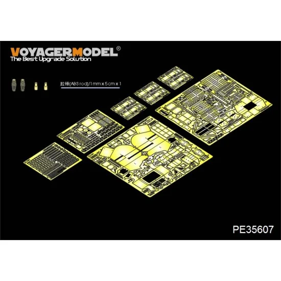 Voyager PE35607 1/35 Modern US Army D9R Armoured Bulldozer Detail Set for Meng Model SS-002