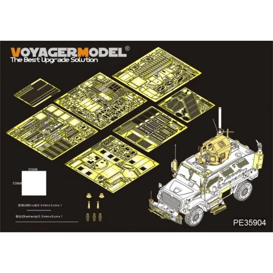 Voyager PE35904 1/35 Modern US M1235A1 MAXXPRO Dash DXM Detail Set for Panda Hobby #PH35032 - Military Vehicles & Tanks