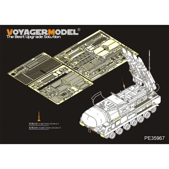Voyager PE35967 1/35 Modern Russian 9K37M BUK Missile System Upgrade set for Panda Hobby PH35033 - Military Vehicles & Tanks
