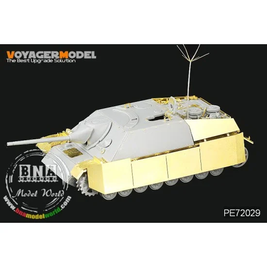 Voyager PE72029 1/72 WWII German Jagdpanzer IV Detail Set for Dragon kit #7276 - Military Vehicles & Tanks