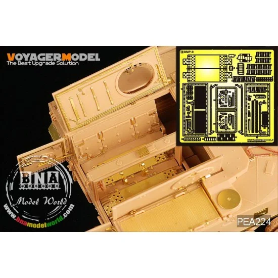 Voyager PEA224 1/35 Modern Russian BMP-3 MICV Interior Detail Set for Trumpeter kit #00364