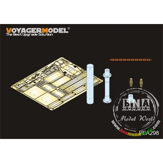 Voyager PEA298 1/35 Modern US M-ATV MRAP Rhino Anti IED Device Set for Kinetic kit #K61007