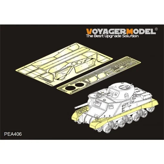 Voyager PEA406 1/35 WWII British Grant Medium Tank Track Covers for Takom kit #2086 - Military Vehicles & Tanks
