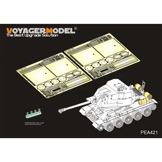 Voyager PEA421 1/35 WWII Soviet Tank Exterior Tanks and Smoke Generators 2.0 (GP) - Military Vehicles & Tanks