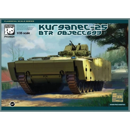 Panda Hobby PH35024 1/35 BTR Object 693 Kurganets-25