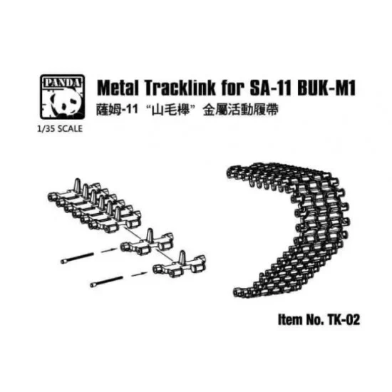 Panda Hobby PHTK-02 1/35 Metal Track Link for SA-11 BUK-M1