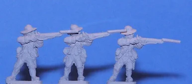 PIG050003 - BRITISH LINE INFANTRY FIRING (B)