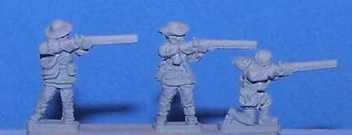 PIG050027 - LONG RIFLEMEN FIRING