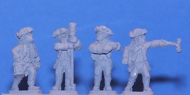 PIG050033 - GUN CREW IN TRICORNE