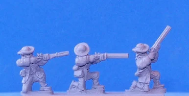 PIG050051 - MILITIA KNEELING FIRING