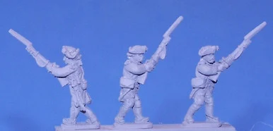 PIG050102 - FRENCH FLANK CHASSEURS ADVANCING