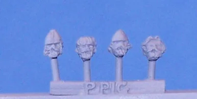PIG060086 - VIKING HEADS