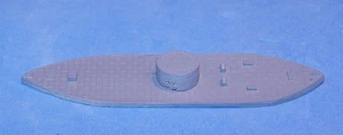 PIG070001 - 1/600 USS MONITOR, TURRET IRONCLAD