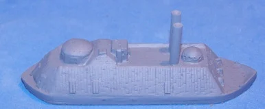 PIG070005 - 1/600 USS ESSEX, PADDLE IRONCLAD