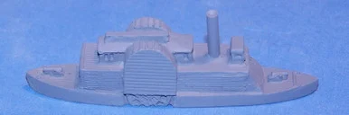 PIG070015 - 1/600 CSS GENERAL SUMTER, PADDLE RAM