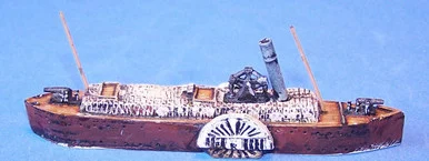 PIG070026 - 1/600 CSS GOV. MOORE, PADDLE BOAT